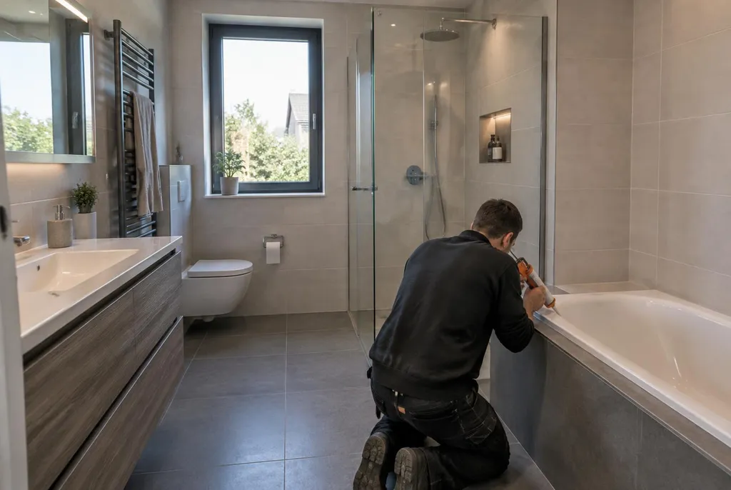 Kitbedrijf Eerbeek – badkamer kit vervangen bij de douche